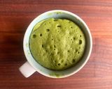 A picture of step 3 of Matcha Cream Cheese Mug Cake.