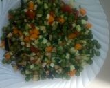 A picture of step 2 of Vegetable bun.