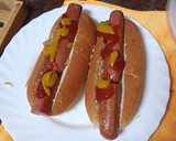 Foto del paso 2 de la receta: Perrito caliente cebolla crujiente y queso rallado