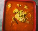 A picture of step 5 of Matar Chicken 🍲.