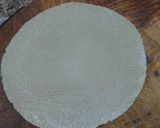 A picture of step 2 of Bajra ke Khakhra.