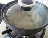 A picture of step 5 of Upma Sheera.