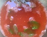Une image de l'étape 6 de Jus de 🍓 fraises citron 🍋 menthe fraîche 🍃.