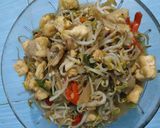 Foto langkah ke 7 dari resep Tauge Cah Ikan Asin.
