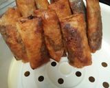 Foto langkah ke 3 dari resep Lumpia pisang lumer.
