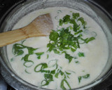 Foto del paso 3 de la receta: Ñoquis con crema de verdeo y dos quesos!!!