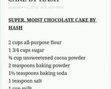 A picture of step 1 of Super moist cake -microwaved.