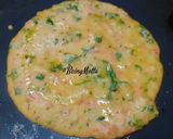 A picture of step 3 of Oats-Poha Savoury Pancakes.