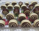 Hình bước làm 5 của món Bánh bao ốc sên