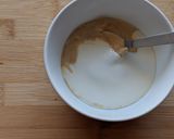 A picture of step 7 of Coffee cake mousse with yakult and honey glaze.