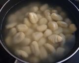 A picture of step 5 of Gnochi with Mushrooms and Pine Nuts.