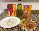 A picture of step 1 of Easy Fideuá.
