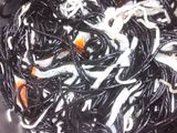 Pasta negra con sabor a mar