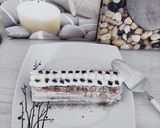 Une image de l'étape 4 de Bûche chocolat coco.