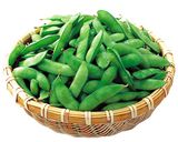 A picture of step 1 of Fluffy Pan-Roasted Edamame.