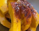 Kürbisspalten aus dem Backofen Rezeptschritt 3 Foto
