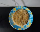 A picture of step 3 of Red poha and Semolina uttapa.