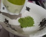 Foto langkah ke 2 dari resep Matcha latte soya milk.