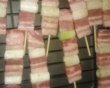 A picture of step 1 of Quick & Easy Yakitori Using a Fish Grill.