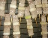 A picture of step 3 of Quick & Easy Yakitori Using a Fish Grill.