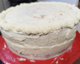 Foto del paso 8 de la receta: Tarta de vainilla con butter cheese cream y fresas
