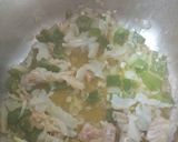Foto del paso 2 de la receta: Arroz caldoso con bacalao, alcachofas y habas