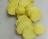 Foto del paso 3 de la receta: Ensalada de espinacas, patata y tofu