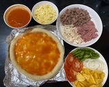 Hình bước làm 5 của món Pizza