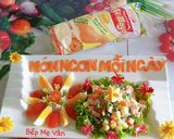 Hình bước làm 3 của món Salad Nga