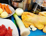 Foto del paso 1 de la receta: Caldito de pollo para sopa (o lo que surja)
