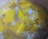 Hình bước làm 1 của món Canh bí đỏ nấu thịt xay