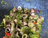 Foto langkah ke 3 dari resep Cumi Asin Cabe Hijau.