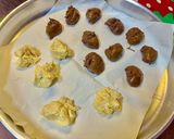 صورة لخطوة 14 من وصفة كوكيز نيويورك دبل تشوكلت (بحشو الشوكلت سبريد) 🍪