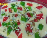 A picture of step 2 of Fruits custard dessert.