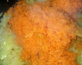 Foto del paso 8 de la receta: Champiñones rellenos en salsa de zanahoria con Cus Cus (vegano)