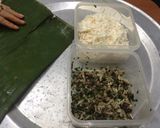 Hình bước làm 2 của món Bánh sắn nhân thịt