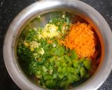 A picture of step 1 of 3 Flour Savory Sweet Corn Chilla.