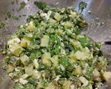 Foto del passaggio 4 della ricetta Crepes al pesto, fagiolini e patate 🥔🌿