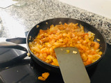 Tomate con relleno de quinoa