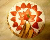Egyszerű epres-túrós piskóta recept fázis 7 fotója