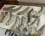 Une image de l'étape 3 de Gambas sauvages au poivron, céleri, coriandre et citron vert.
