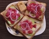 ওপেন স্যান্ডউইচ(open sandwich recipe in Bengali) রেসিপির ধাপ 3 ছবি