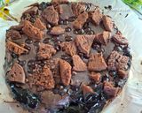 Foto langkah ke 7 dari resep Mochi Cake Coklat Lumer (1 Telur).