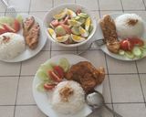 Hình bước làm 4 của món Ức gà nướng mật ong