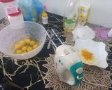 صورة لخطوة 2 من وصفة تحلية بذوق البرتقال🍊🍊🍊 و الليمون 🥭🥭🥭 لذيذة جدا !!