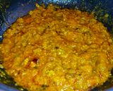 A picture of step 4 of Baingan Bharta.