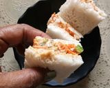 A picture of step 5 of Rassian finger sandwich.