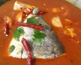 Gambar langkah 4 resipi Kari Kepala Ikan Termudah.