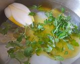 Foto del paso 2 de la receta: Bacalao con habitas y jamón