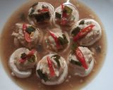 Foto langkah ke 5 dari resep Tofu isi ayam.